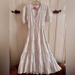 Betsey Johnson White Maxi Dress